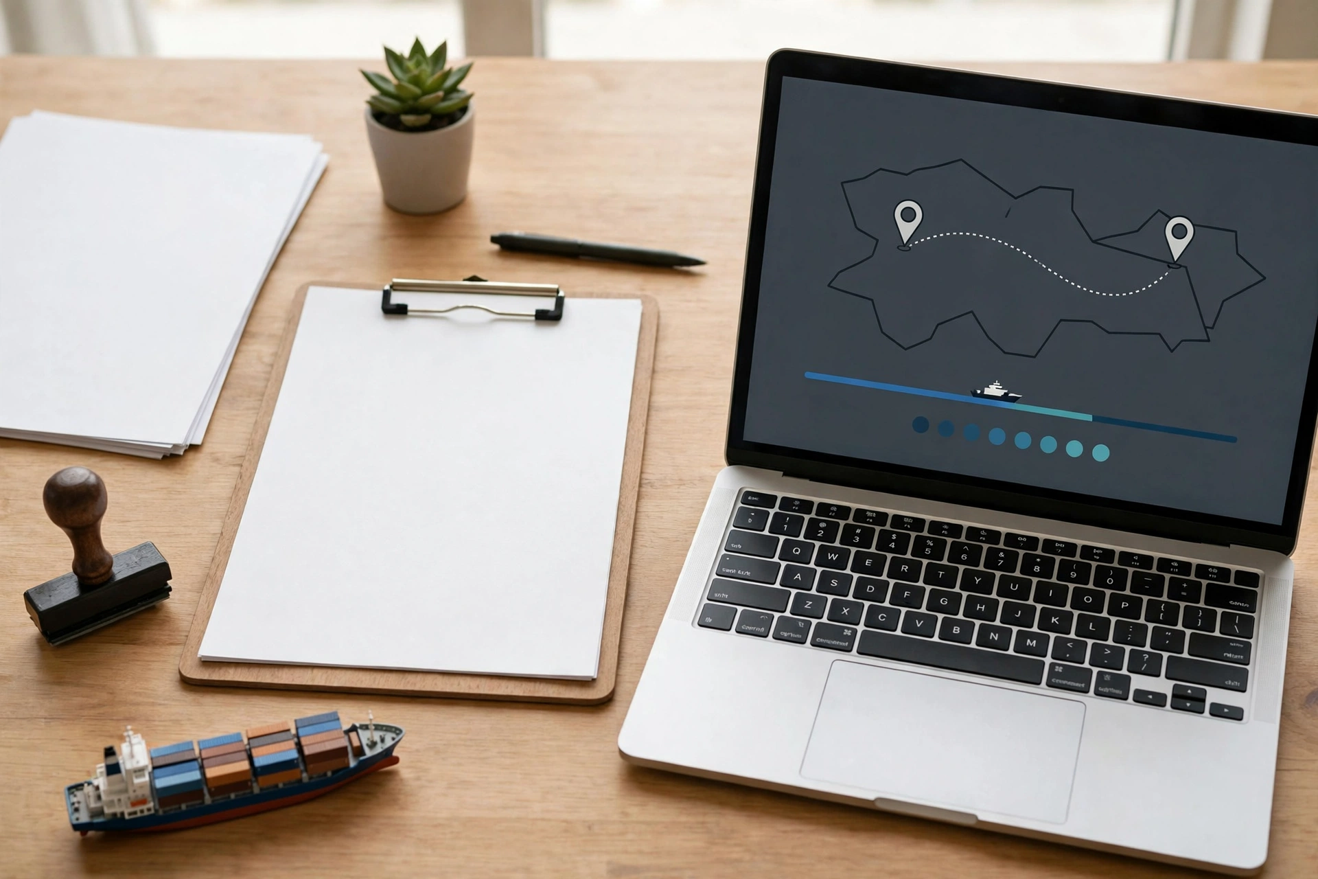 Shipping documents — illustrative image